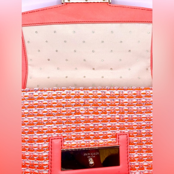 KATE SPADE *RARE* Caroll Park Tweed Scarlette Shoulder Bag - Picture 5 of 12